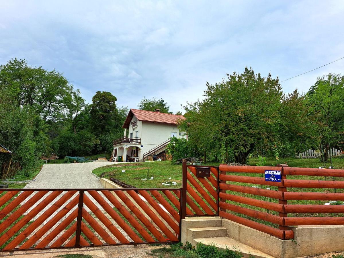 Apartman Lynx On Lake Sabljaci Ogulin Zewnętrze zdjęcie